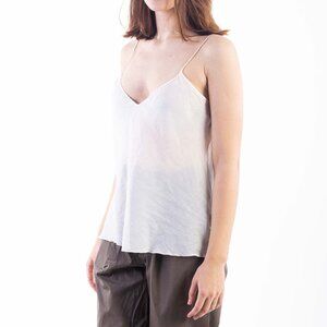 Moschino Cheap and Chic White Silk Camisole Top | Women’s Size 8